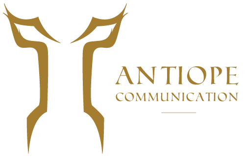 Logo Antiope Communication en png.